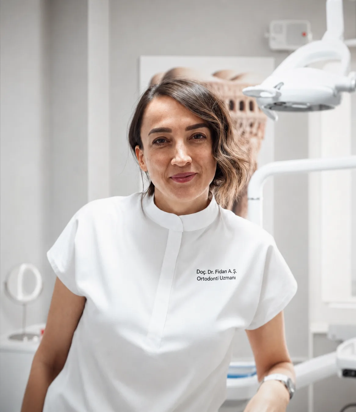Doç. Dr. Fidan Alakuş Sabuncuoğlu'nun klinik içi portresi